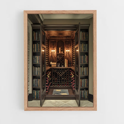 ap-wine cellar-7 cadre Bois clair