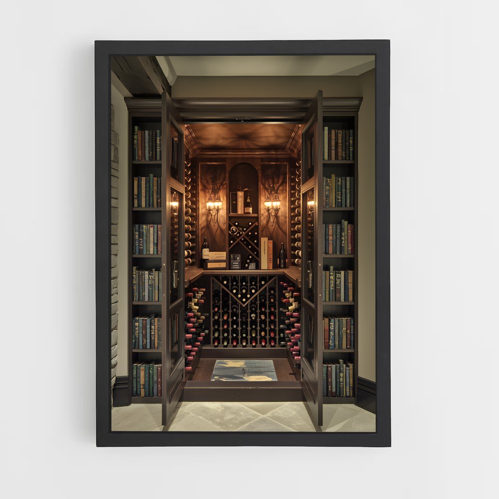 ap-wine cellar-7 cadre Noir