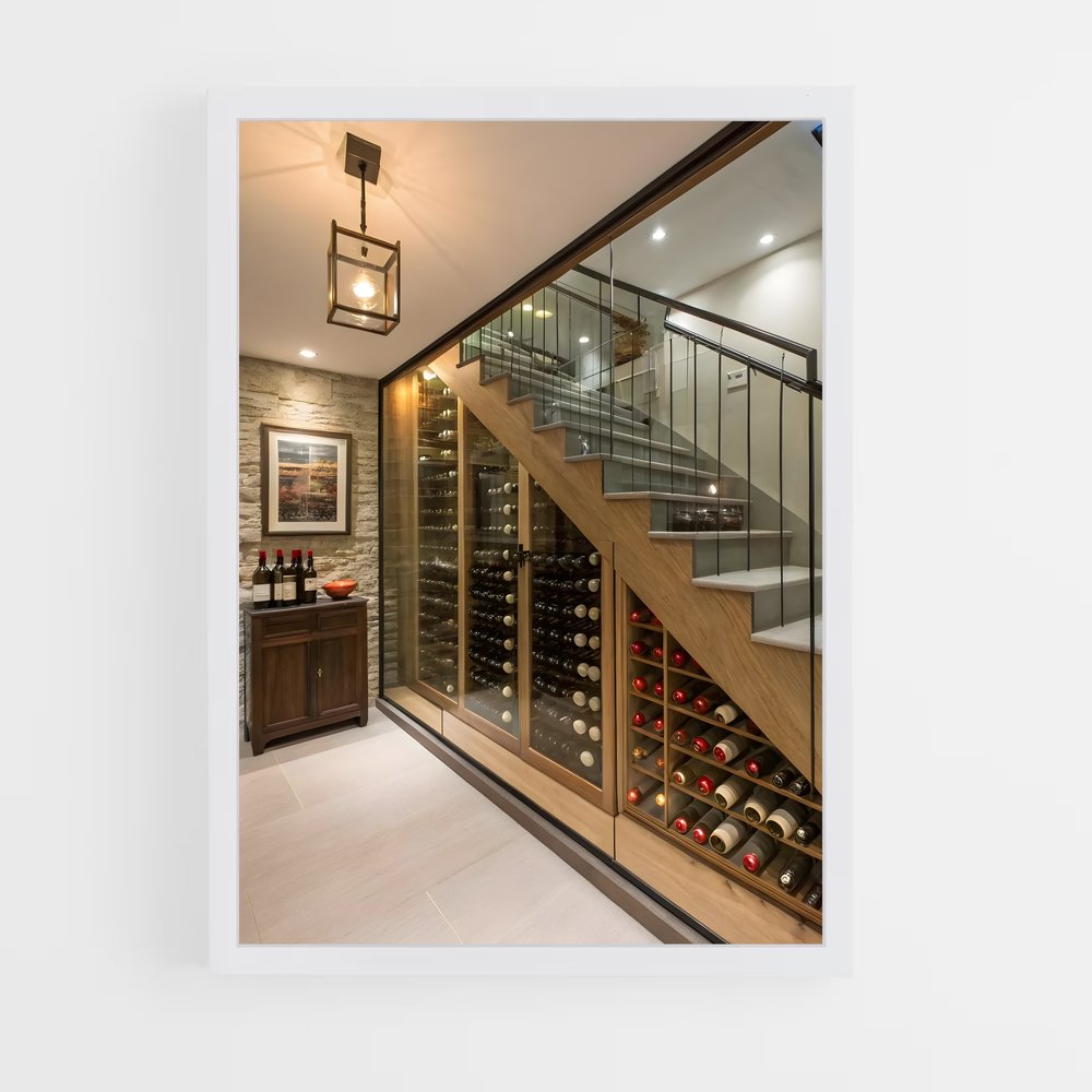 ap-wine cellar-8 cadre Blanc