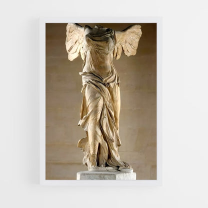 ap-winged victory of samothrace-3 cadre Blanc