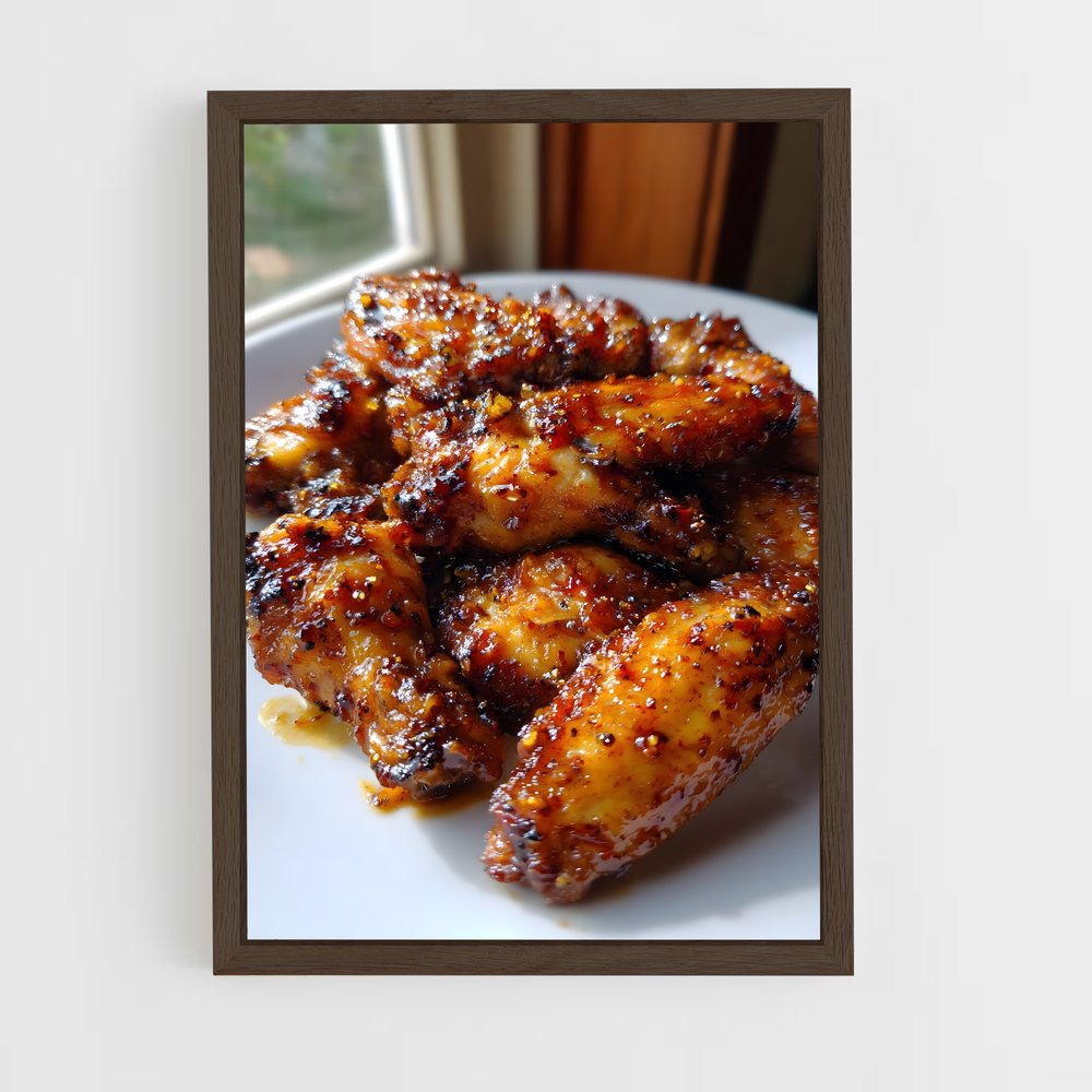 ap-wings-6 cadre Bois foncé