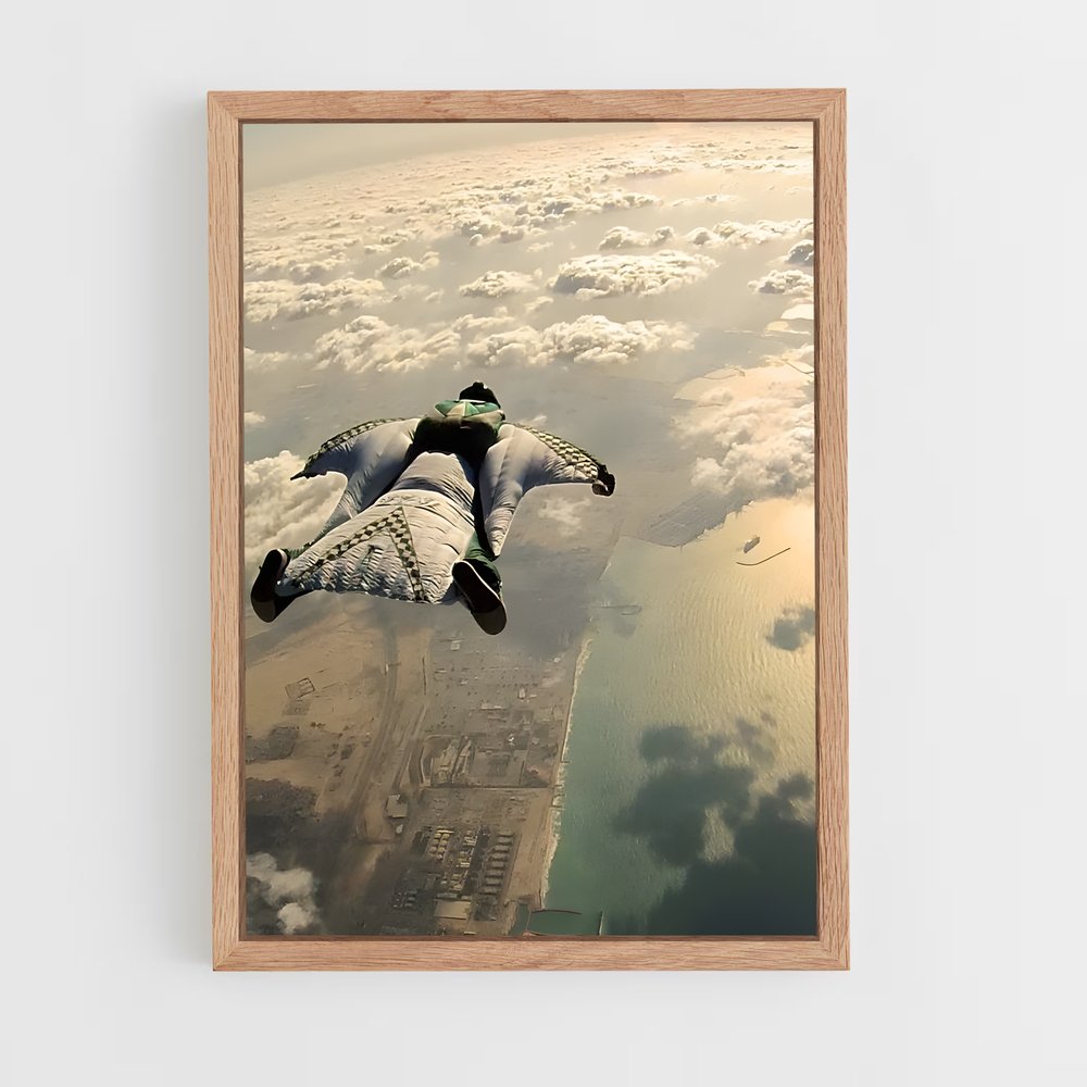 ap-wingsuit flying-2 cadre Bois clair