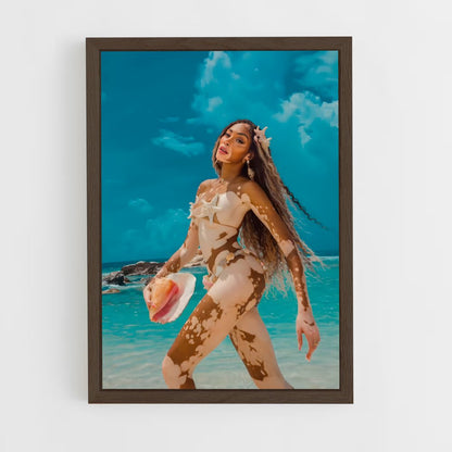 ap-winnie harlow-2 cadre Bois foncé