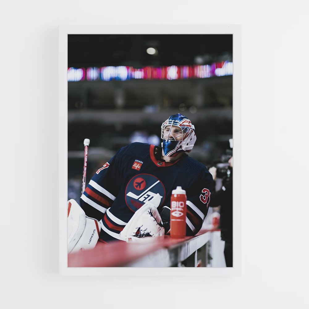 ap-winnipeg jets-8 cadre Blanc