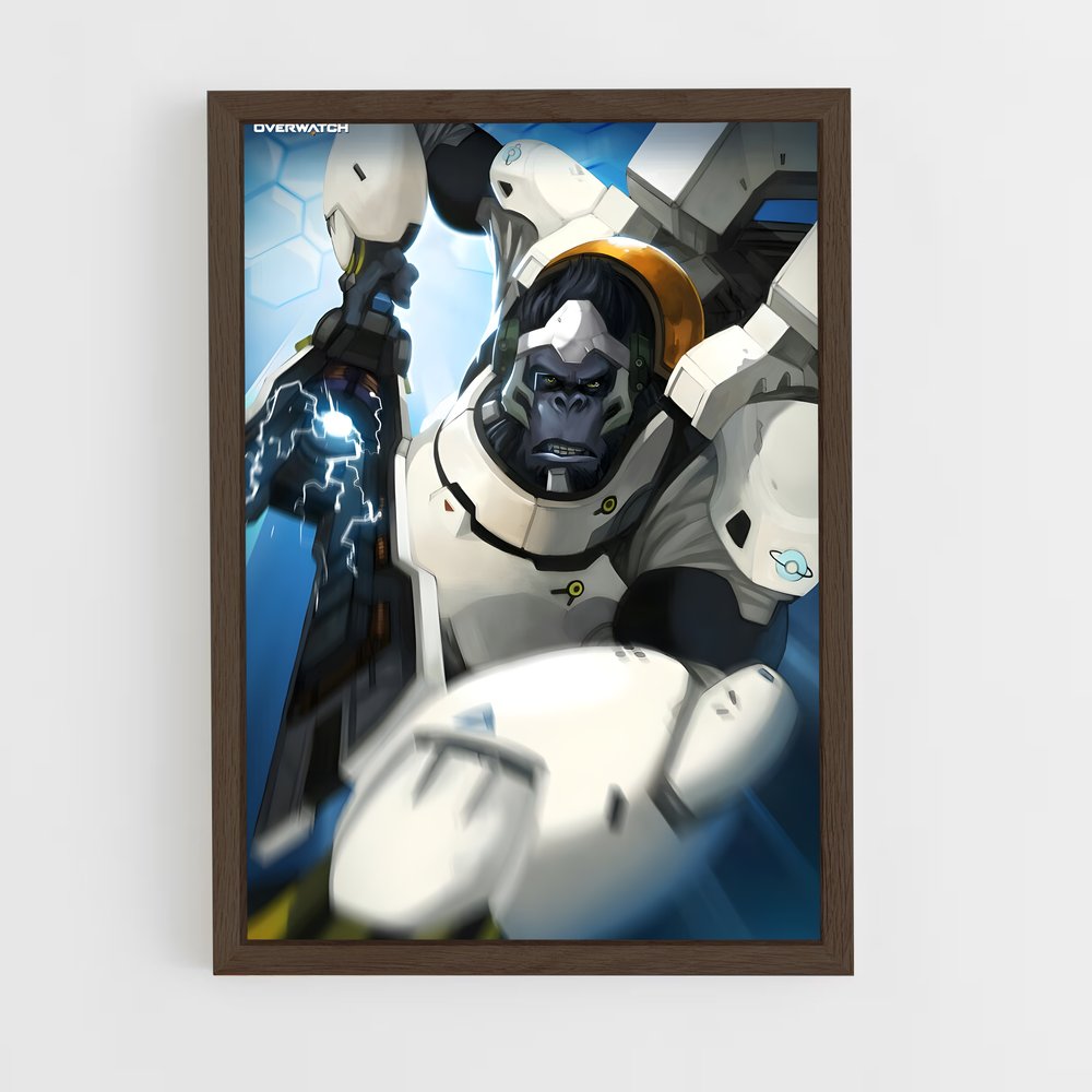ap-winston overwatch-4 cadre Bois foncé