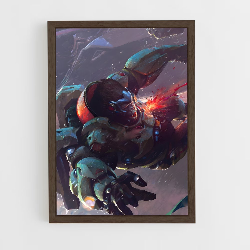 ap-winston overwatch-5 cadre Bois foncé