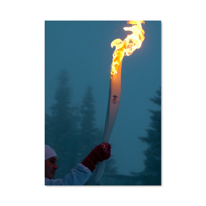Poster Flamme Olympique