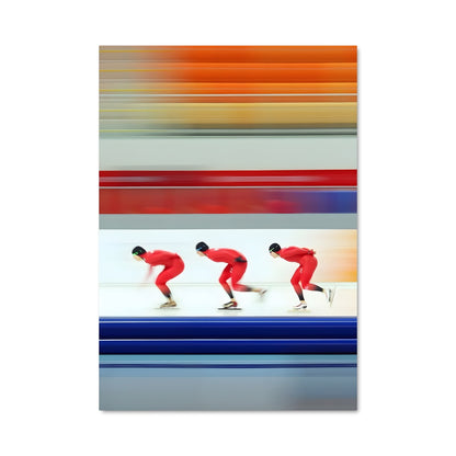 Poster Glisse Olympique