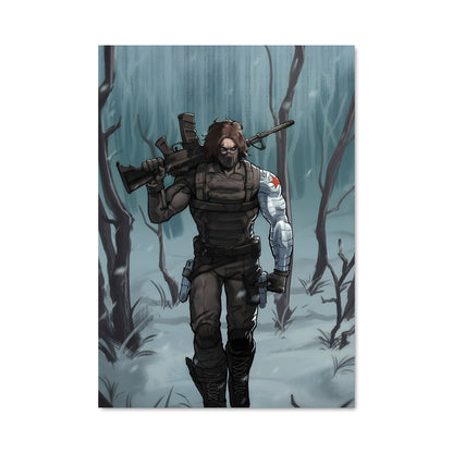 Poster Winter soldier 40196