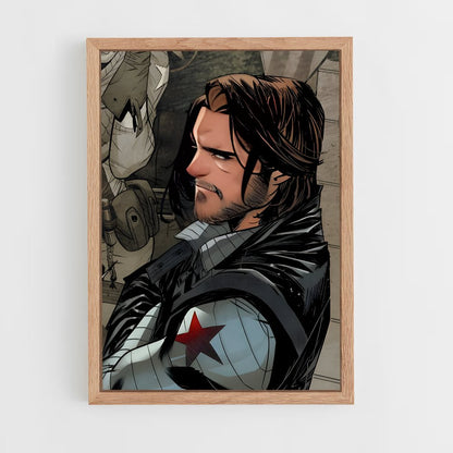 ap-winter soldier-1 cadre Bois clair