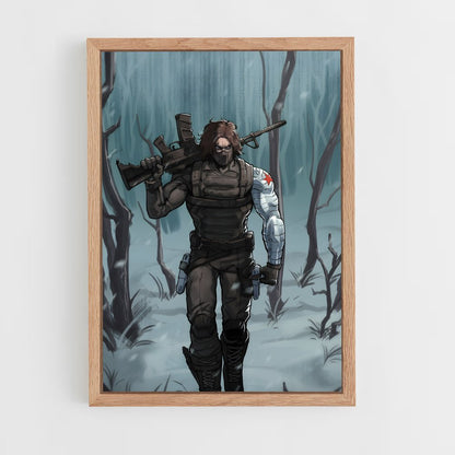 ap-winter soldier-4 cadre Bois clair