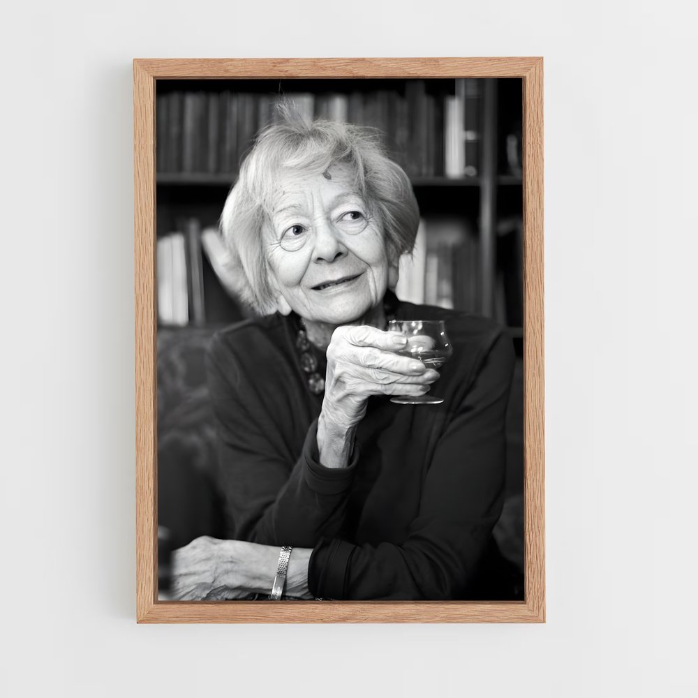 ap-wislawa szymborska-2 cadre Bois clair