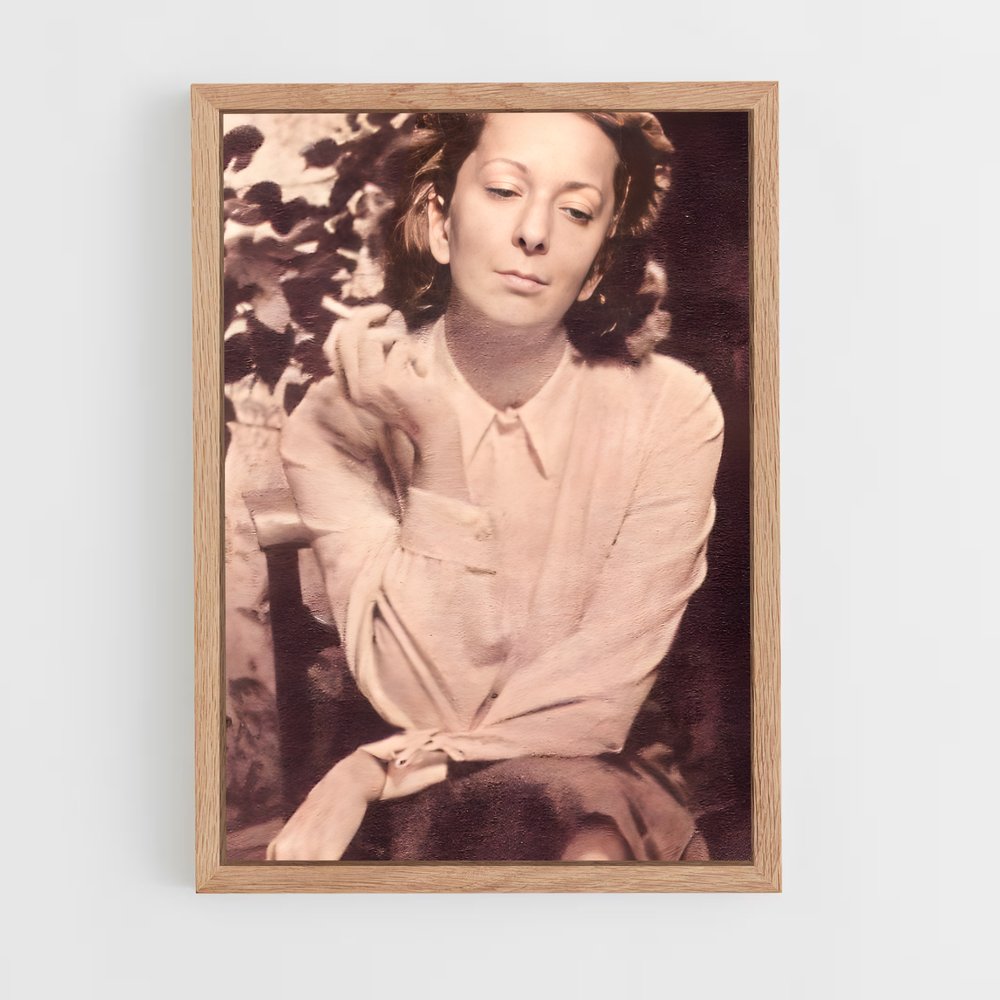 ap-wislawa szymborska-4 cadre Bois clair
