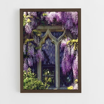 ap-wisteria-10 cadre Bois foncé