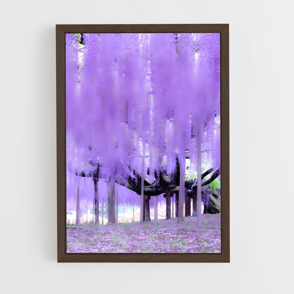 ap-wisteria-5 cadre Bois foncé