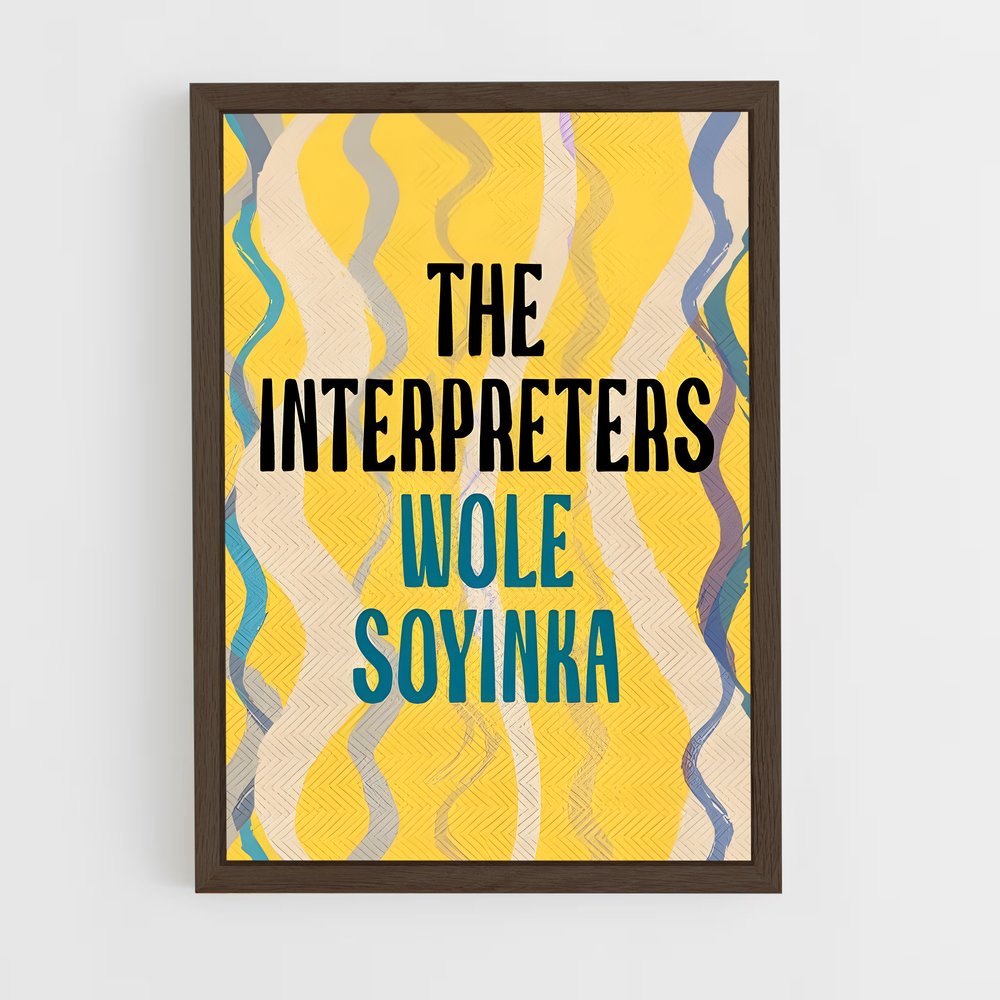 ap-wole soyinka-4 cadre Bois foncé