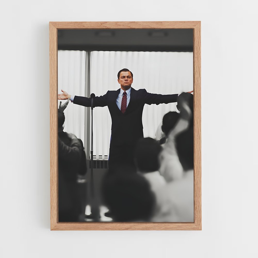 ap-wolf of wall street-1 cadre Bois clair