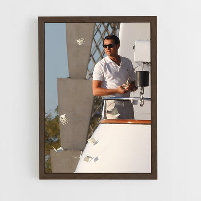 ap-wolf of wall street-5 cadre Bois foncé