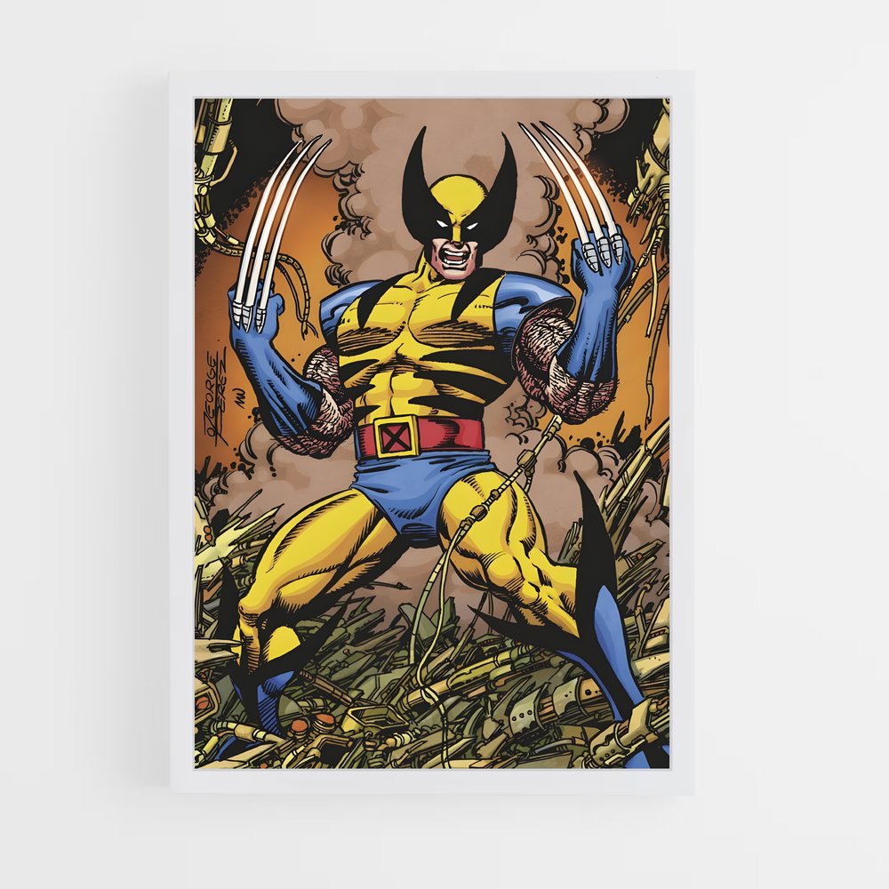 ap-wolverine-5 cadre Blanc