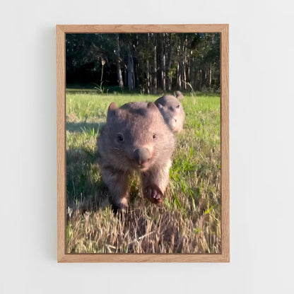 ap-wombat-4 cadre Bois clair
