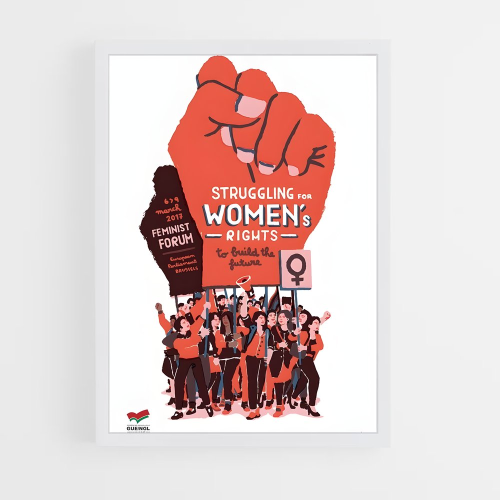 ap-women's march-2 cadre Blanc