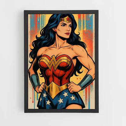 ap-wonder woman-16 cadre Noir