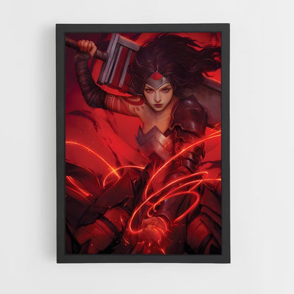 ap-wonder woman-2 cadre Noir