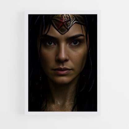 ap-wonder woman-6 cadre Blanc