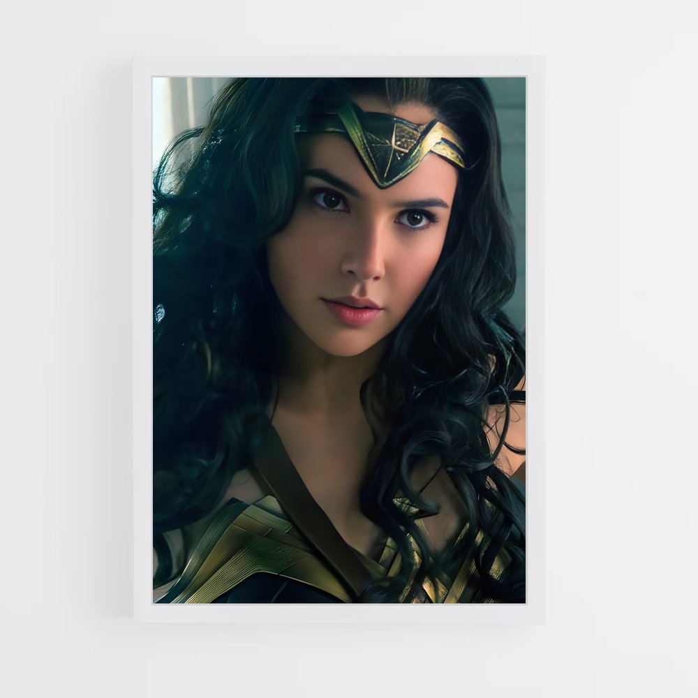 ap-wonder woman-9 cadre Blanc