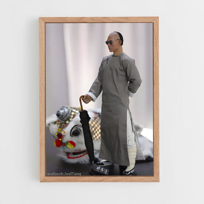 ap-wong fei hung-3 cadre Bois clair