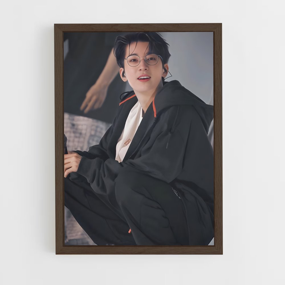 ap-wonwoo-2 cadre Bois foncé
