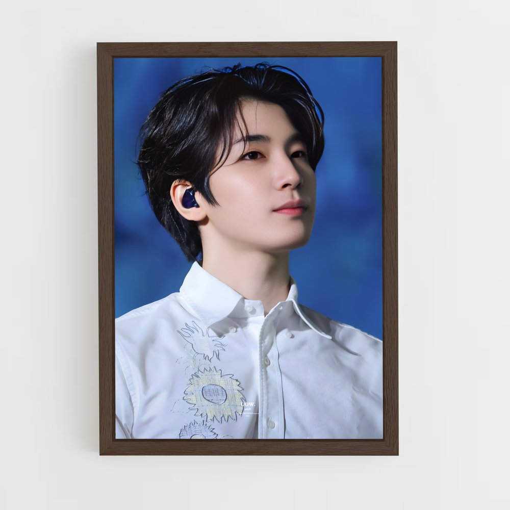 ap-wonwoo-3 cadre Bois foncé