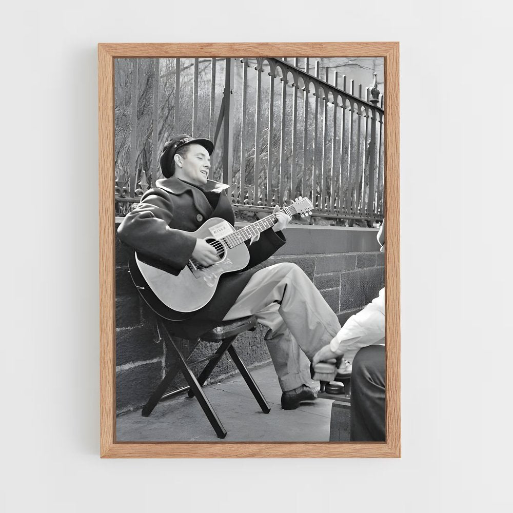 ap-woody guthrie-1 cadre Bois clair