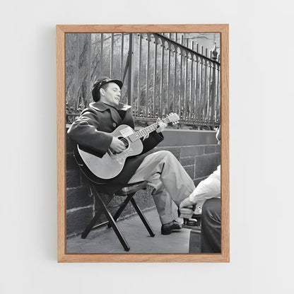 ap-woody guthrie-1 cadre Bois clair