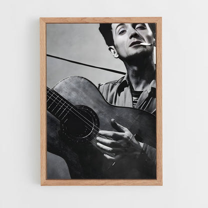 ap-woody guthrie-2 cadre Bois clair