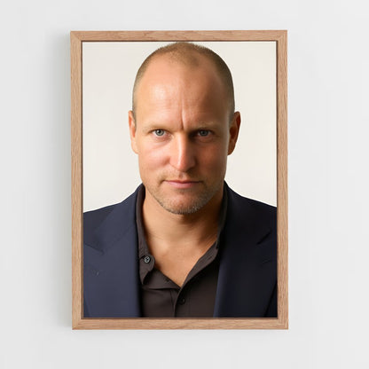 ap-woody harrelson-5 cadre Bois clair
