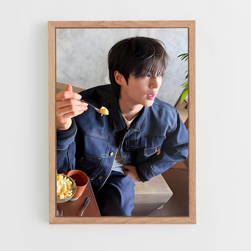 ap-wooseok-4 cadre Bois clair
