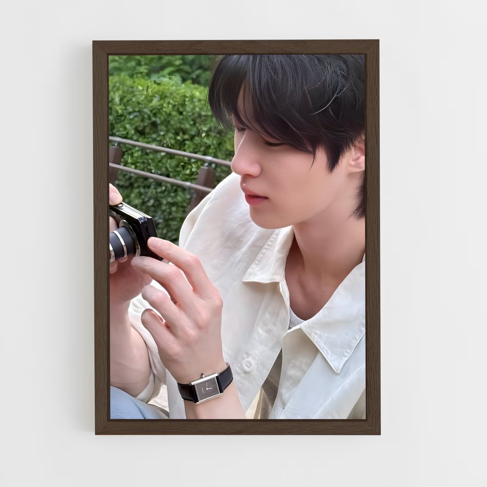 ap-wooseok-6 cadre Bois foncé