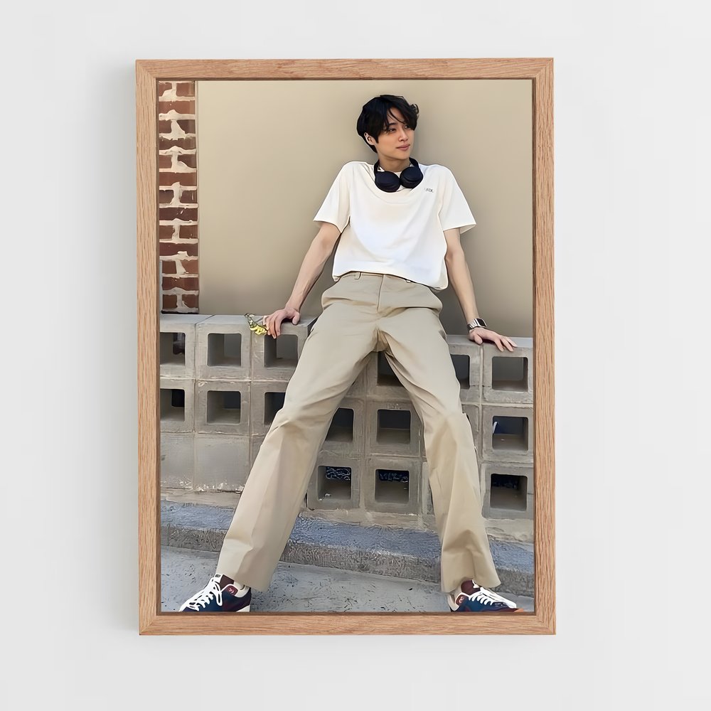 ap-wooseok-7 cadre Bois clair