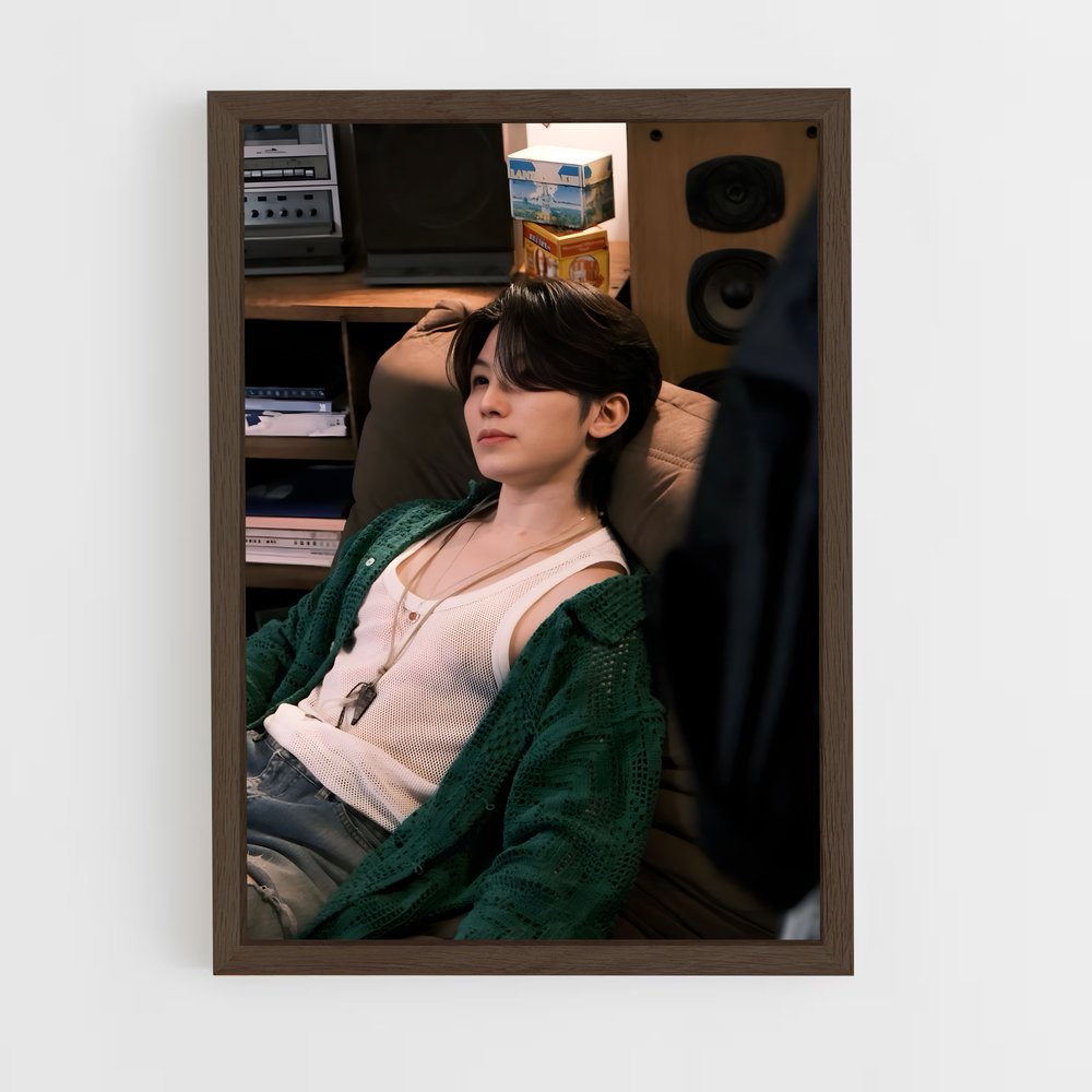 ap-woozi-2 cadre Bois foncé