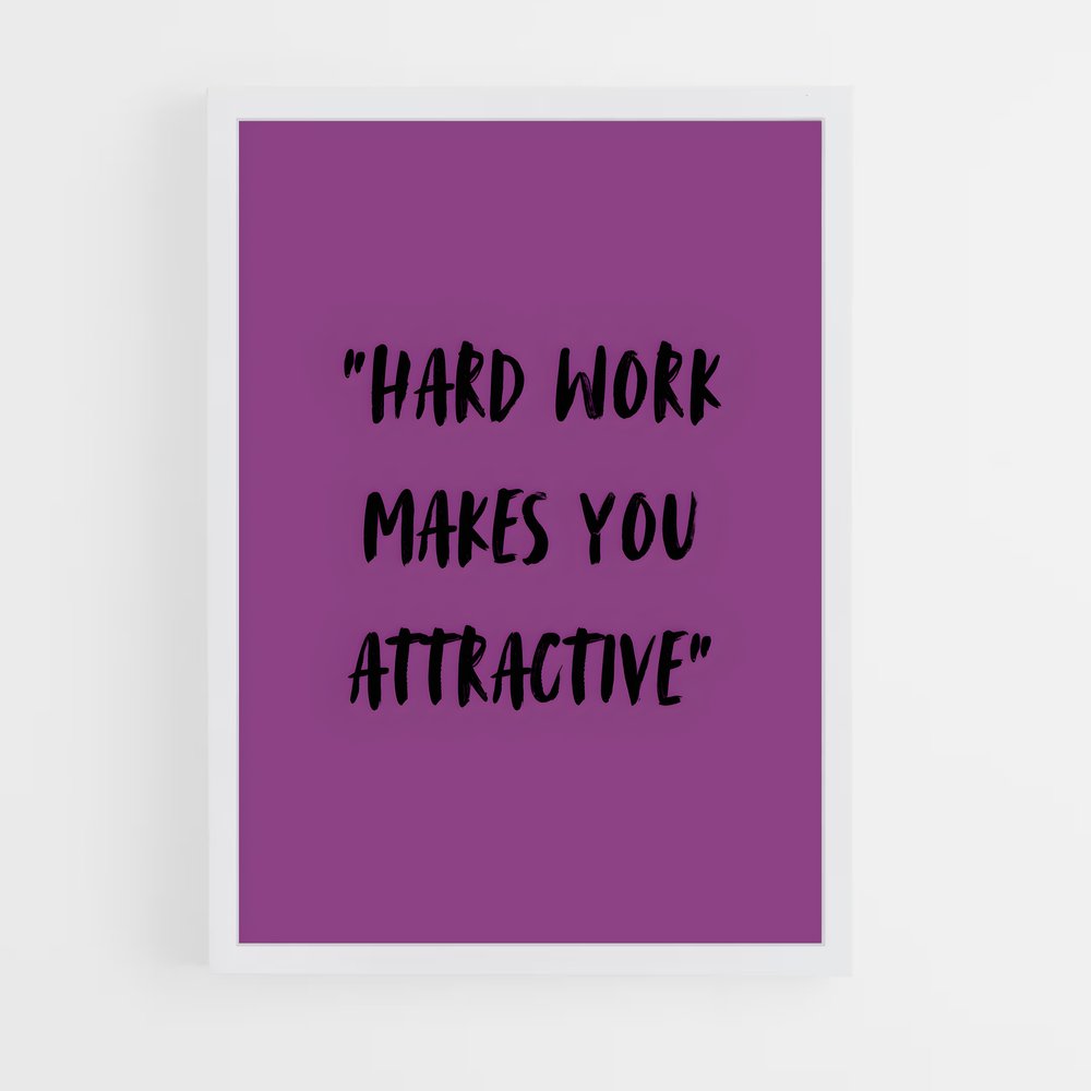 ap-work hard-1 cadre Blanc