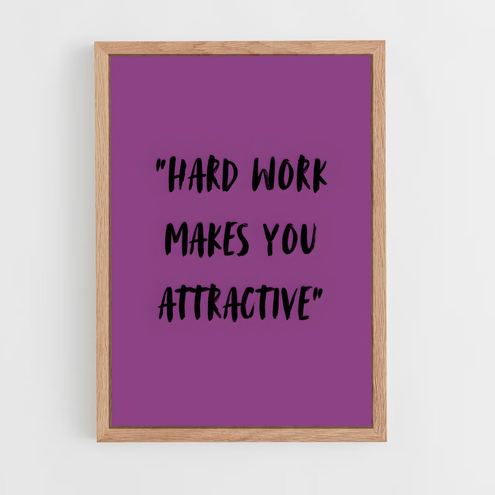ap-work hard-1 cadre Bois clair