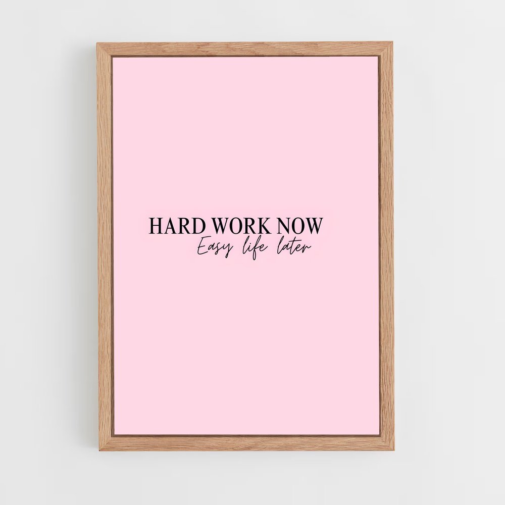 ap-work hard-2 cadre Bois clair