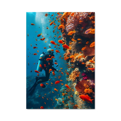 Poster Plongée Coraline