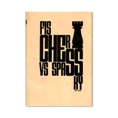 Poster Échecs en Noir et Blanc