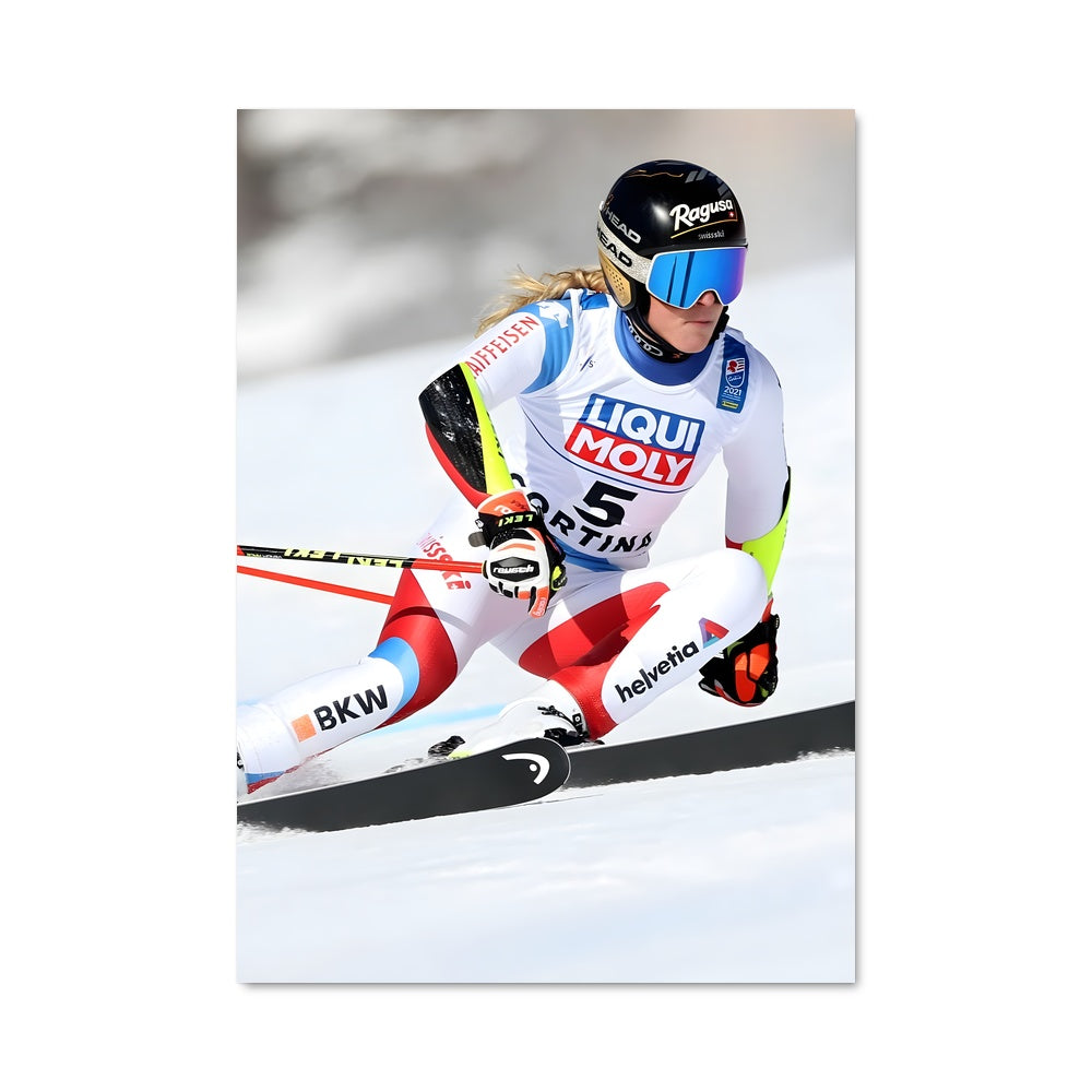 Poster World cup alpine skiing 75743