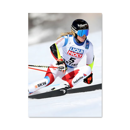 Poster World cup alpine skiing 75743