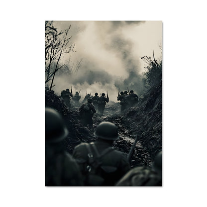 Poster Tranchée de Courage
