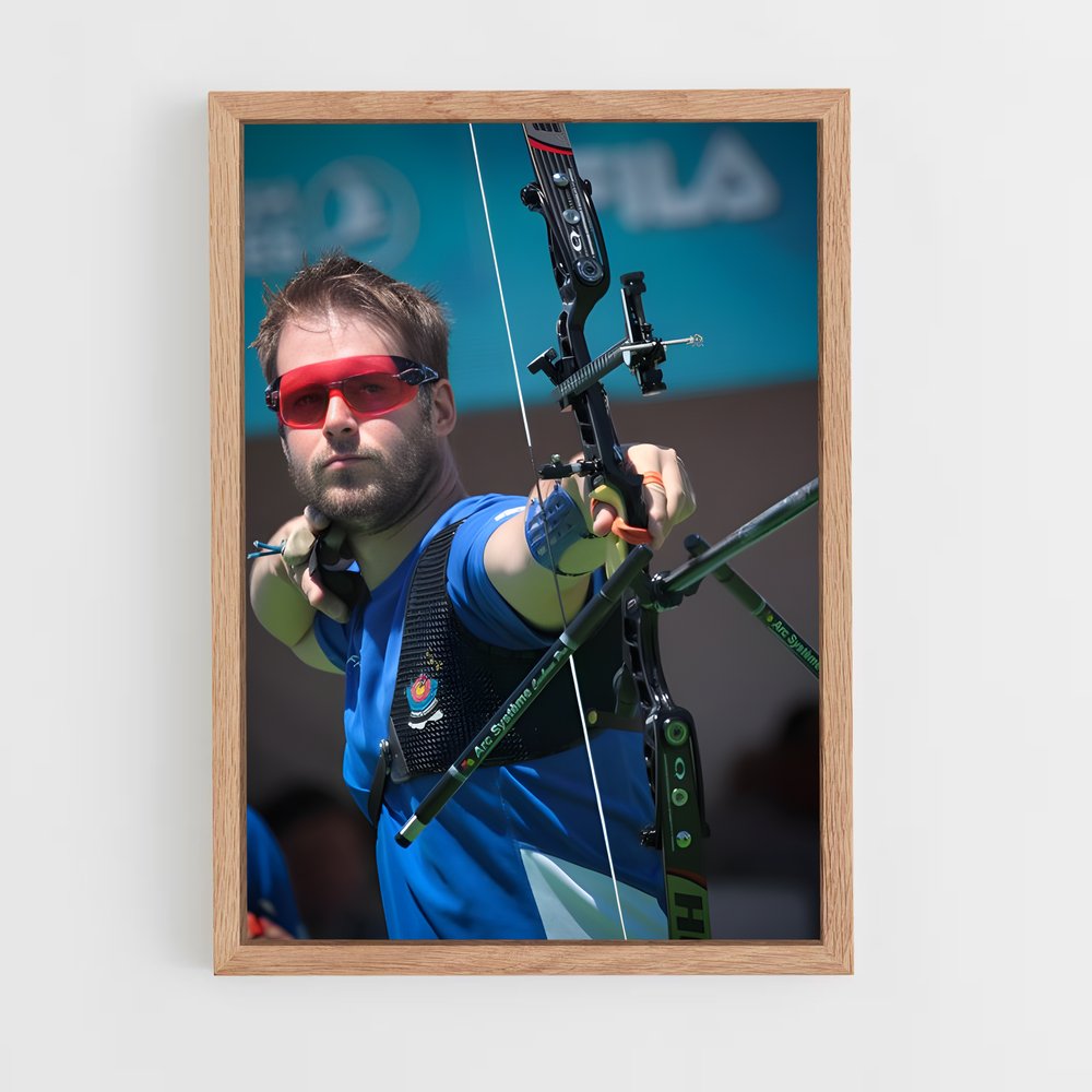 ap-world cup archery-1 cadre Bois clair