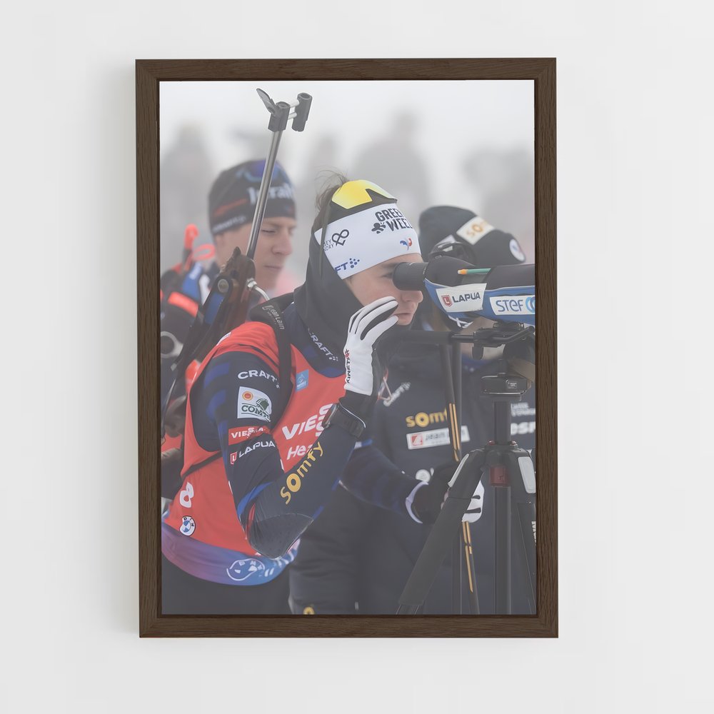 ap-world cup biathlon-4 cadre Bois foncé